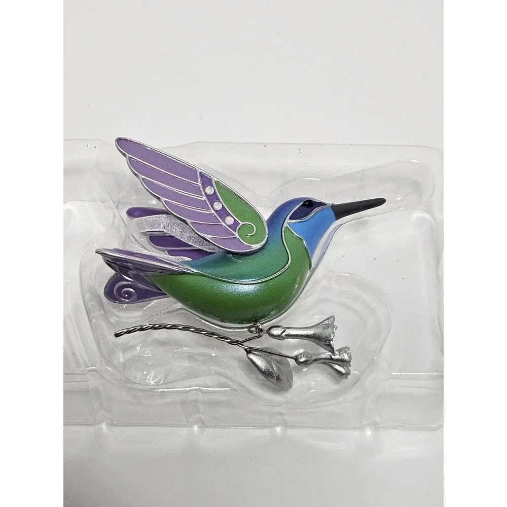 Hallmark Keepsake 2018 Hummingbird Surprise Mystery Box Christmas Ornament
